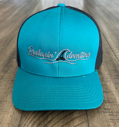 Snapback Trucker Hat - Teal