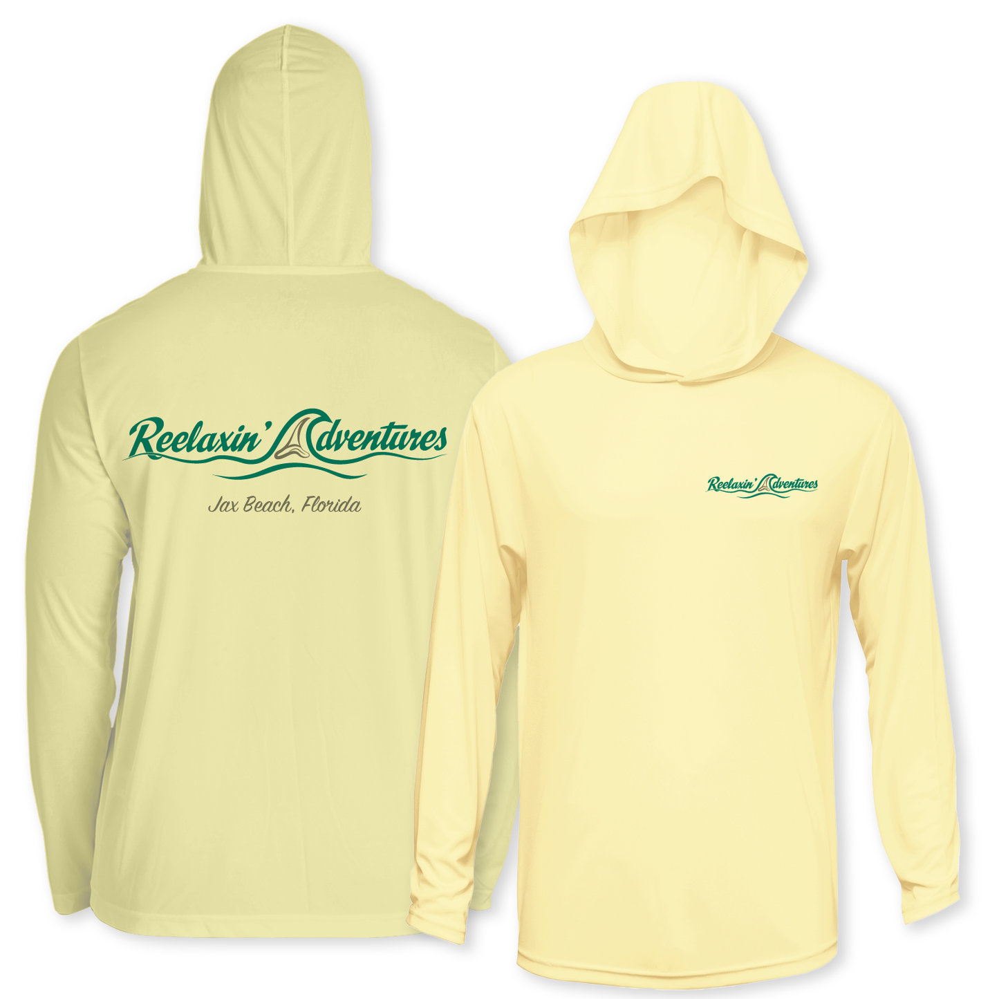 Performance Fishing Hoodie - Canary Yellow